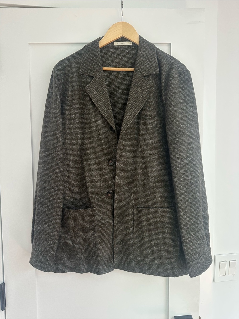 Suit Supply Greenwich Wool Jacket